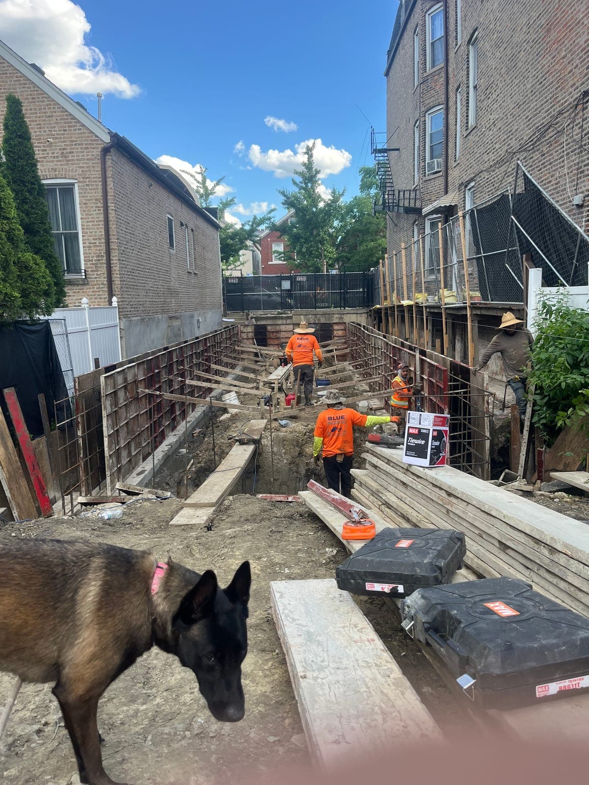 1750 W. 19th St — construction progress